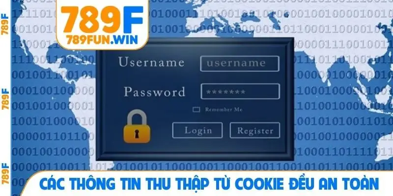 Các thông tin thu thập từ cookie đều an toàn