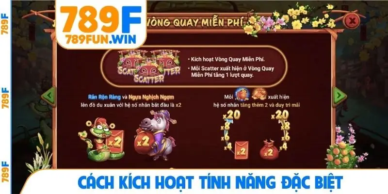 Cách kích hoạt tính năng đặc biệt