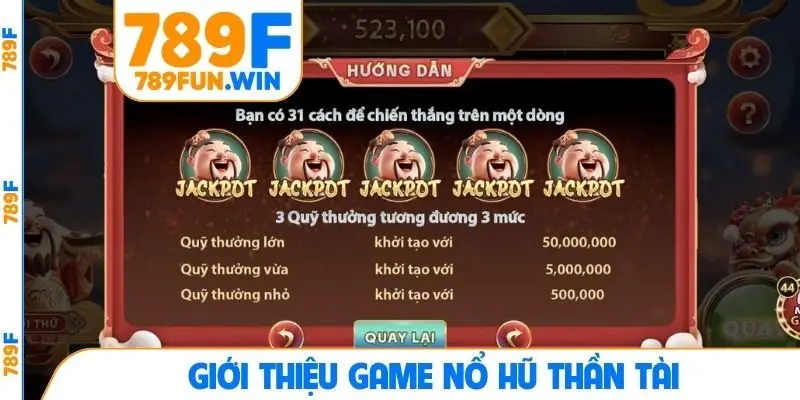 Giới thiệu game nổ hũ thần tài