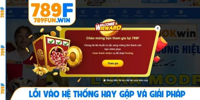 Lỗi vào hệ thống hay gặp và giải pháp