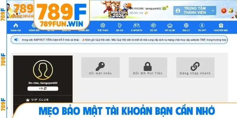 Mẹo bảo mật tài khoản bạn cần nhớ