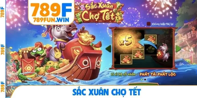 Sắc xuân chợ tết