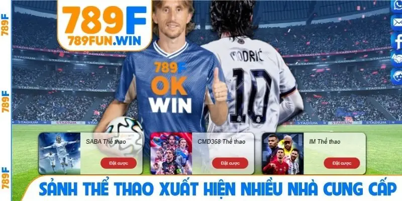 Sảnh thể thao xuất hiện nhiều nhà cung cấp