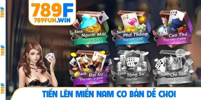 Tiến Lên Miền Nam cơ bản dễ chơi
